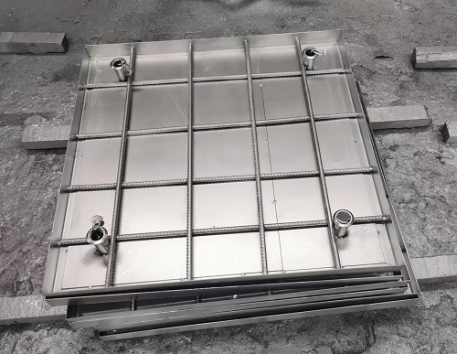 不銹鋼全隱形井蓋圖片，不銹鋼隱形井蓋圖片