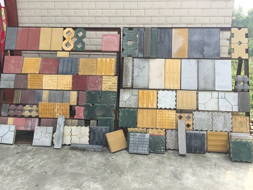 透水磚圖片，混凝土透水磚圖片，水泥透水磚圖片，機壓透水磚圖片