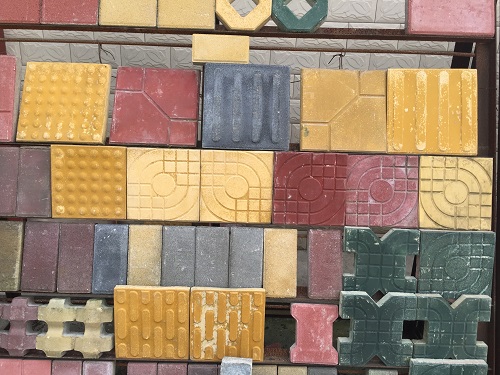 透水磚圖片，混凝土透水磚圖片，水泥透水磚圖片，機壓透水磚圖片