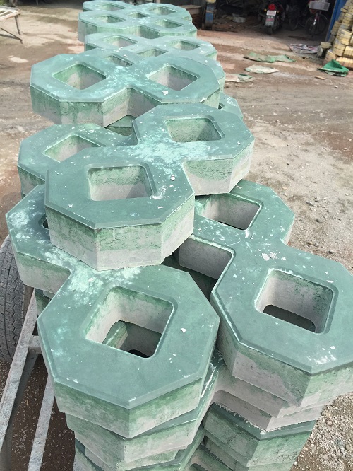 水泥彩磚圖片，混凝土水泥彩磚圖片