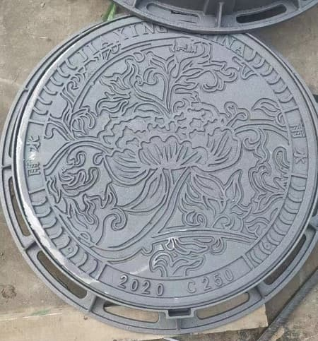 鑄鐵藝術(shù)井蓋