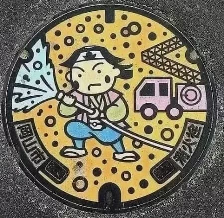 日本藝術井蓋的文化意義