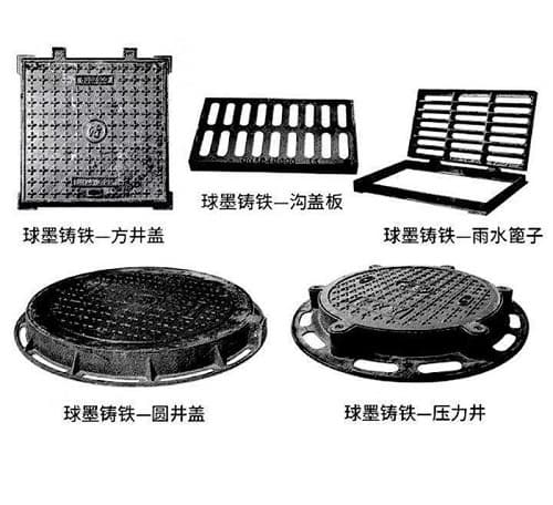 球墨鑄鐵陰井井蓋的五大優(yōu)勢，球墨鑄鐵陰井井蓋，鑄鐵陰井井蓋