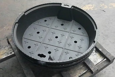 球墨鑄鐵草坪井蓋，草坪井蓋